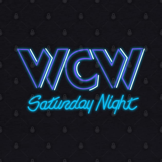 WCW Saturday Night by Authentic Vintage Designs